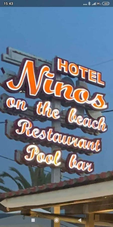 Ninos On The Beach Hotel Róda Kültér fotó
